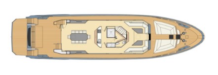 Classic 100/Hybrid100 Living room plan and deck plan